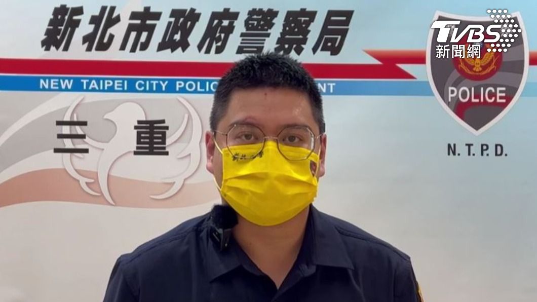 三重派出所長楊凱文。(圖/TVBS)