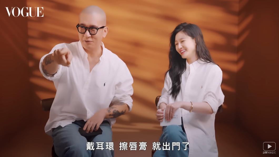 具俊曄說大S出門相當迅速。（圖／翻攝自Vogue YouTube）