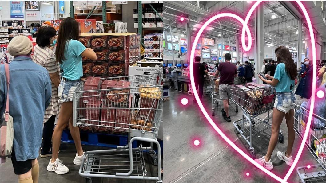 「長腿熱褲妹」逛好市多!眼尖女:是台灣之光 超親民暖舉曝