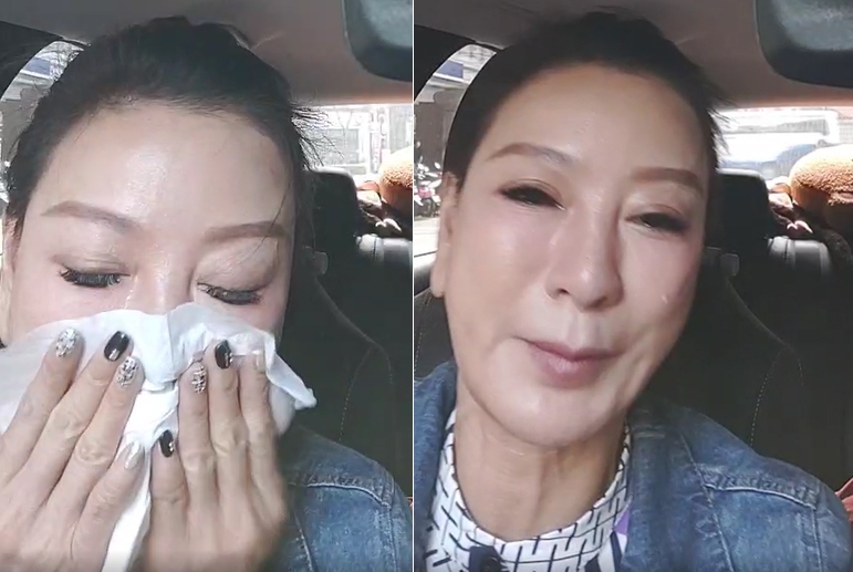 楊繡惠曾提到爸媽時痛哭失聲。(圖/翻攝自楊繡惠臉書)