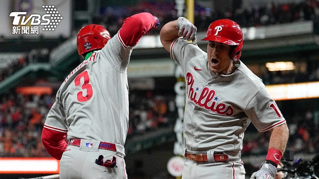 MLB費城人擊敗太空人。（圖／達志影像美聯社）