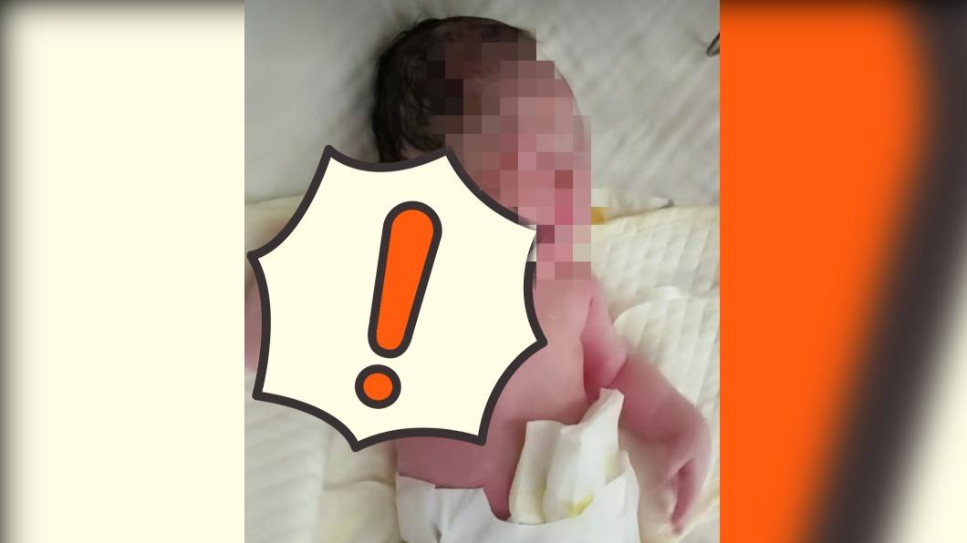 新生兒換尿布竟擺出神奇手勢　網友驚：沒喝孟婆湯？