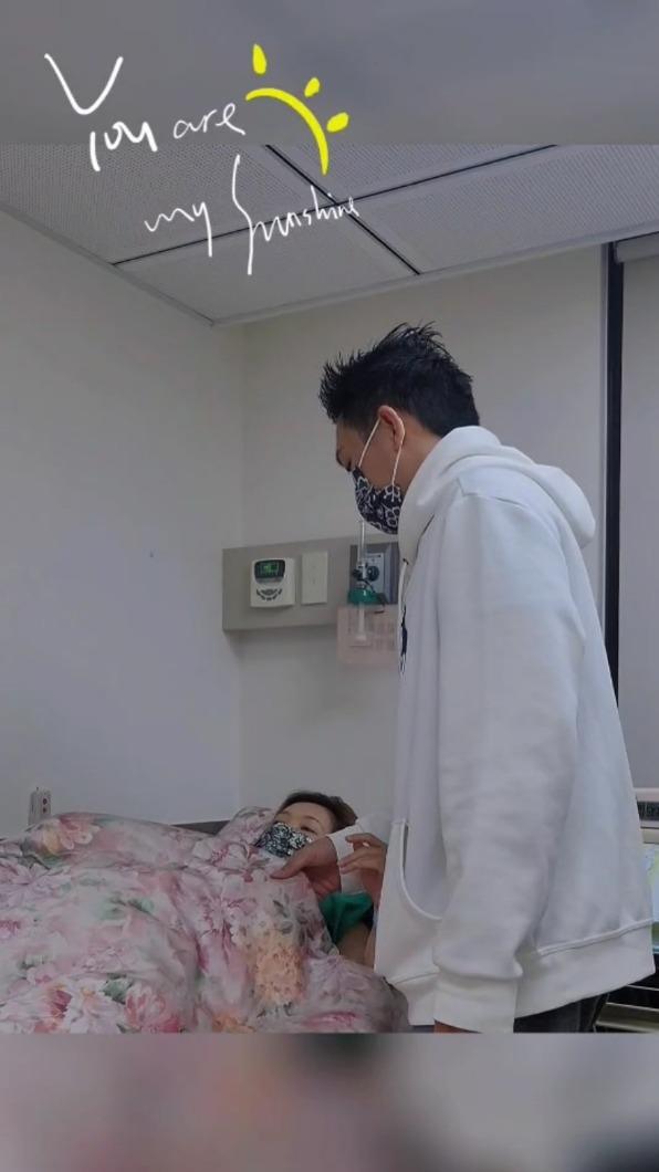 Makiyo分享一段生產的短影片。(圖/經紀人提供)