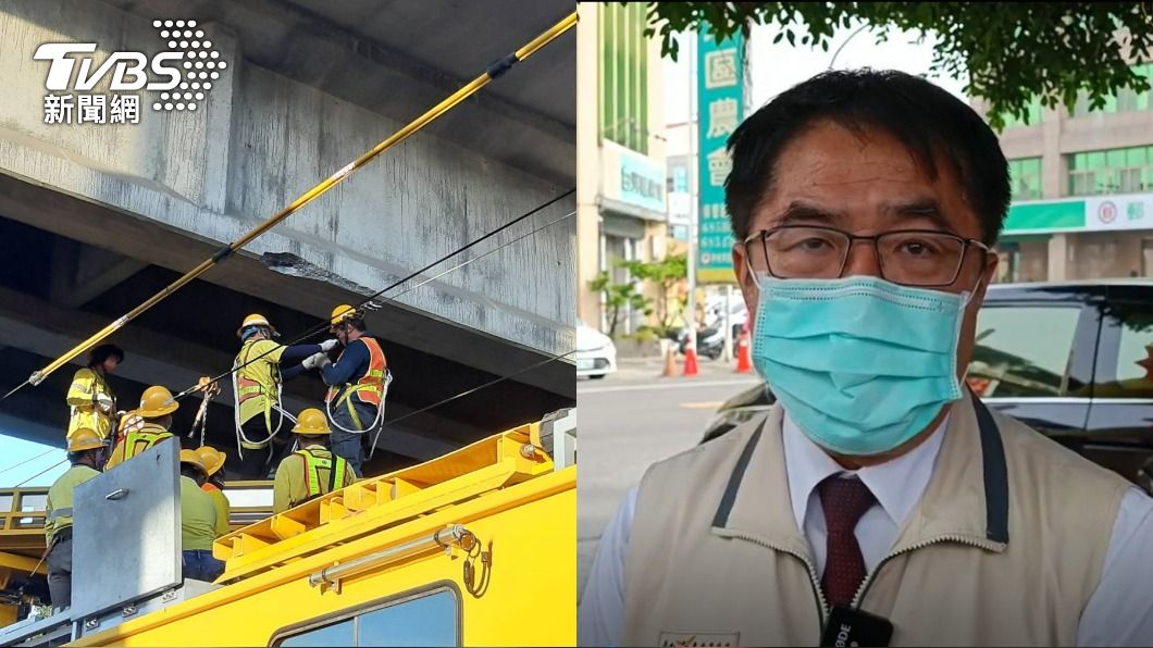 陸橋失修害的?傳台鐵擬求償市府 黃偉哲:之前的帳都還沒算