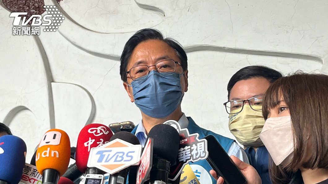 國民黨桃園市長候選人張善政。(圖/黃韋銓攝)