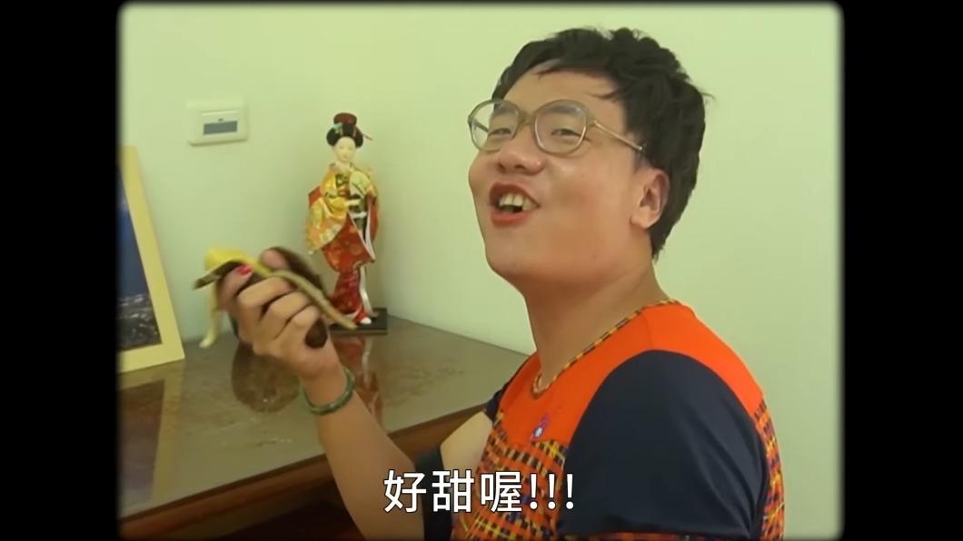 阿翰飾演房東阿姨廣受好評。(圖/翻攝自阿翰YouTube頻道)
