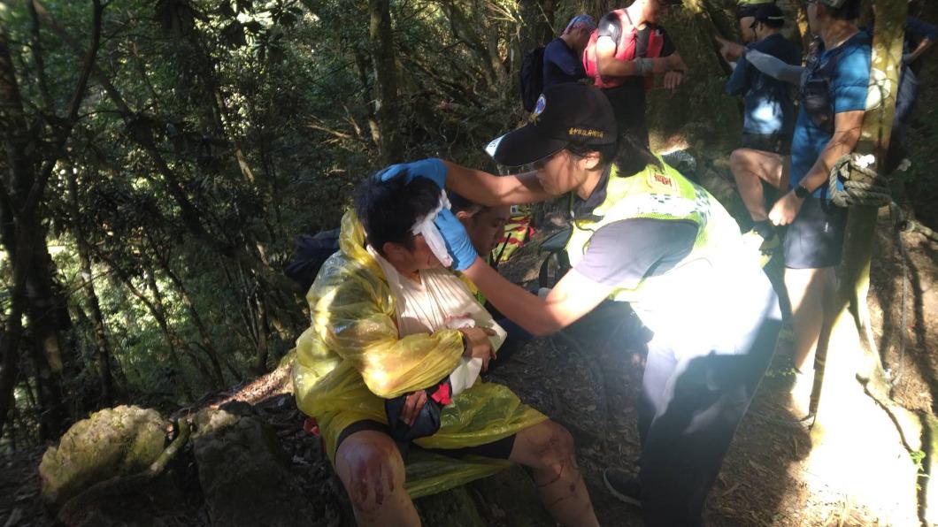 害人不淺！稍來山步道引導繩遭人切斷40餘處　男子跌落邊坡