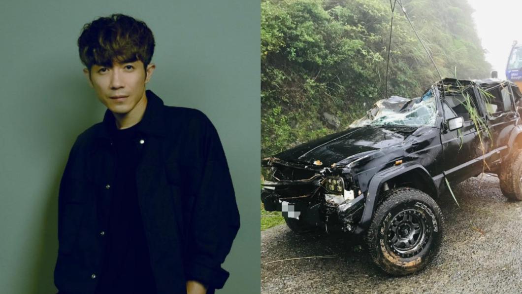 才剛結婚!蕭閎仁開車墜落山谷 車全毀驚魂逃生:離死很近