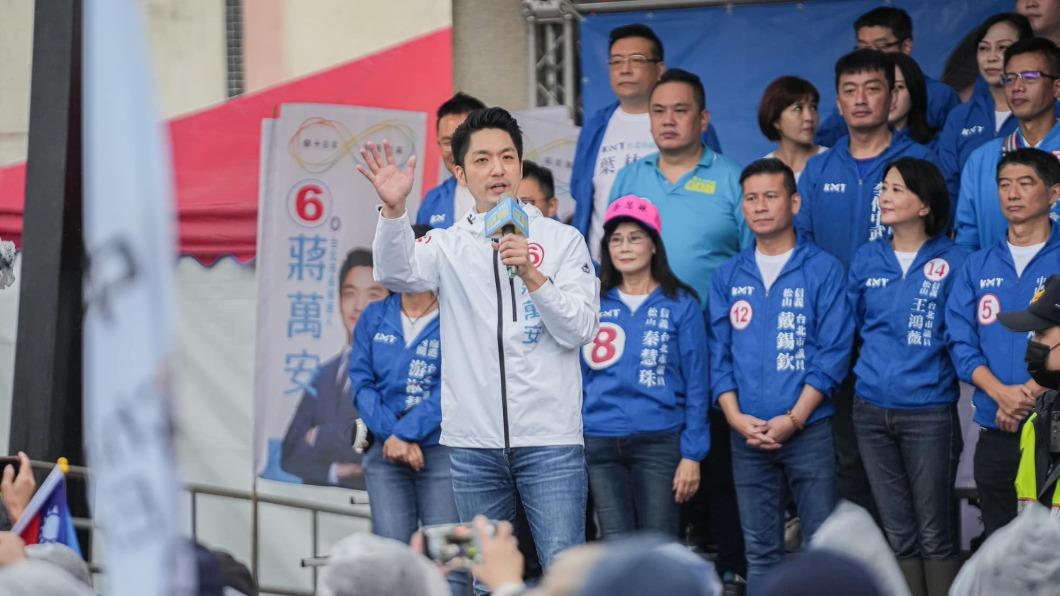 楊一木分析,蔣萬安擁有年輕的優勢。(圖/翻攝自蔣萬安臉書)