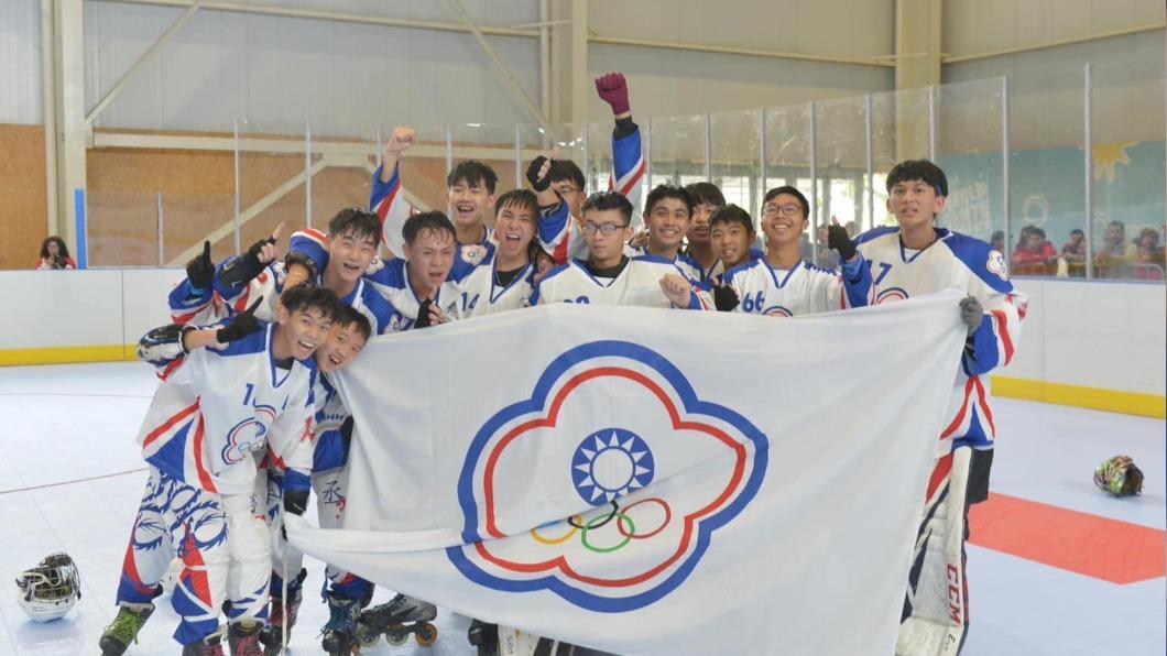 7戰全勝!台灣青男滑輪曲棍球世錦賽摘金 創隊史最佳