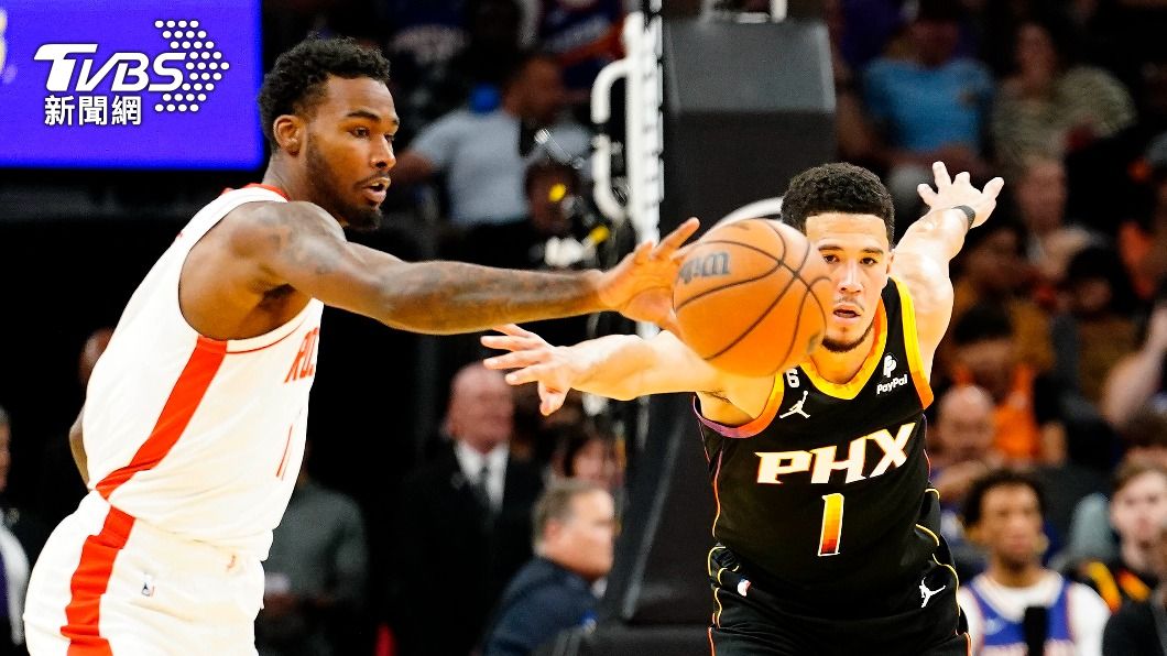 布克30分保羅15助攻　NBA太陽退火箭收4連勝