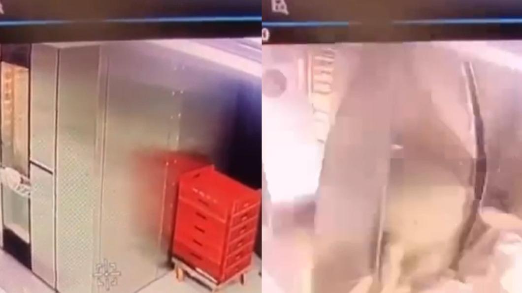 香港榮華餅房傳出烤箱爆炸 金屬門炸開「險殺老員工」