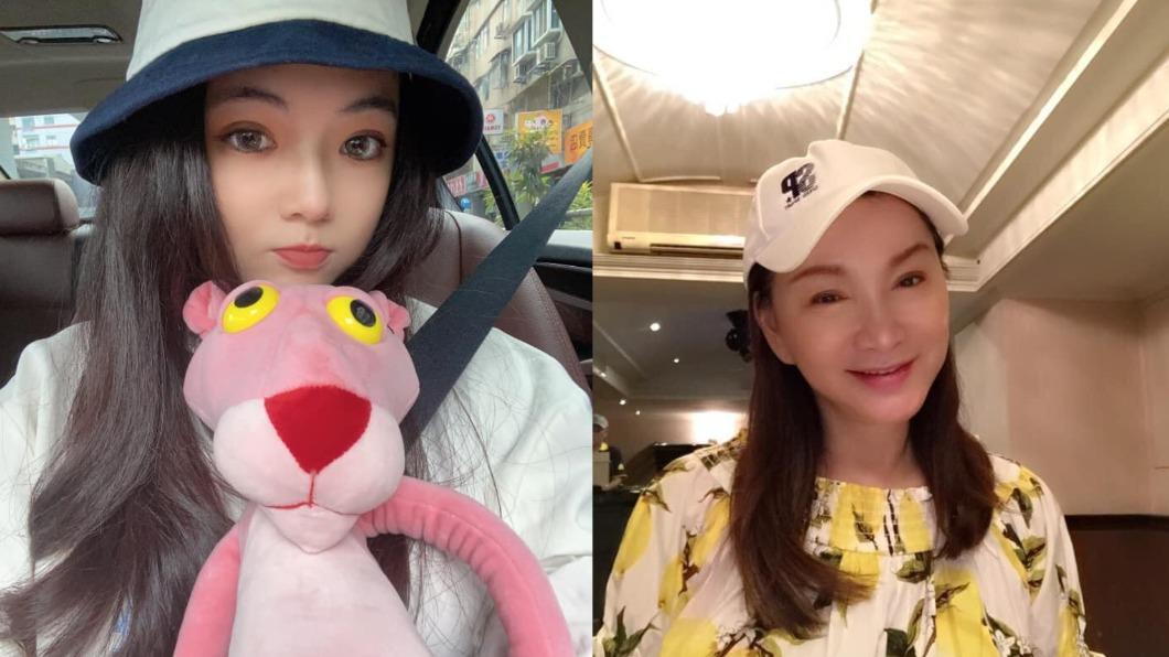 郭思瑜完全遺傳到媽媽的高顏值基因。(圖/翻攝自郭思瑜、張瓊姿臉書)
