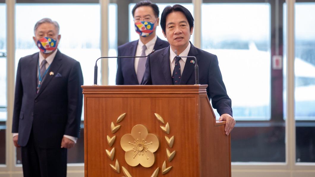 副總統賴清德今(1日)上午啟程前往帛琉。(圖/總統府提供)