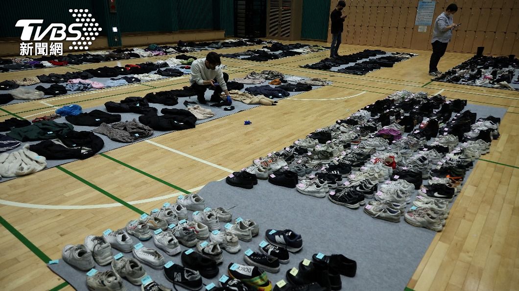 梨泰院案遺失物總重達1.5噸 大量鞋、包苦等失主