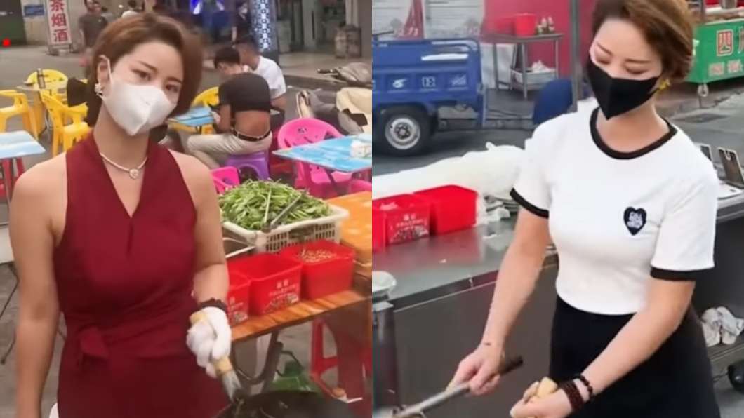 美艷老闆娘盛裝打扮市場炒米粉 日賣200碗吸42萬粉