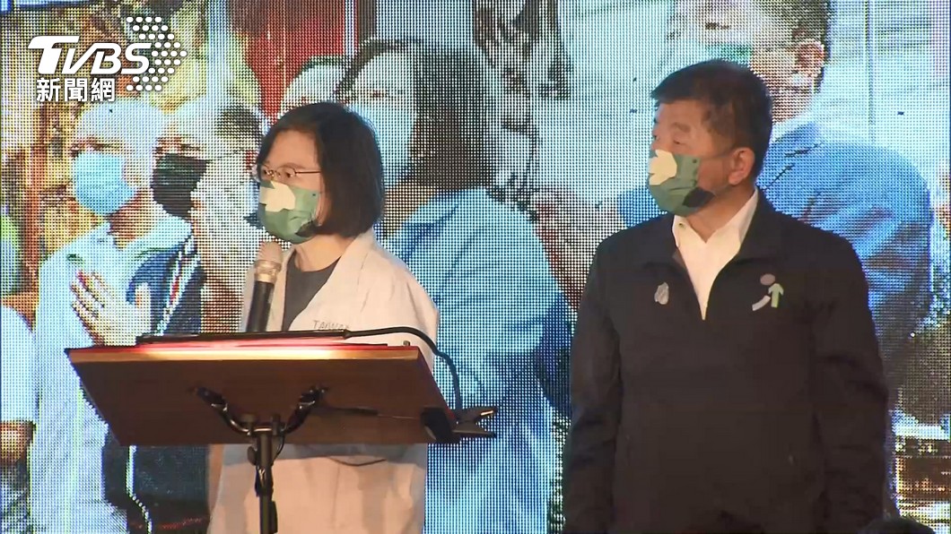 陳時中慈祐宮開講! 蔡英文力挺到底:再拚一下就過關