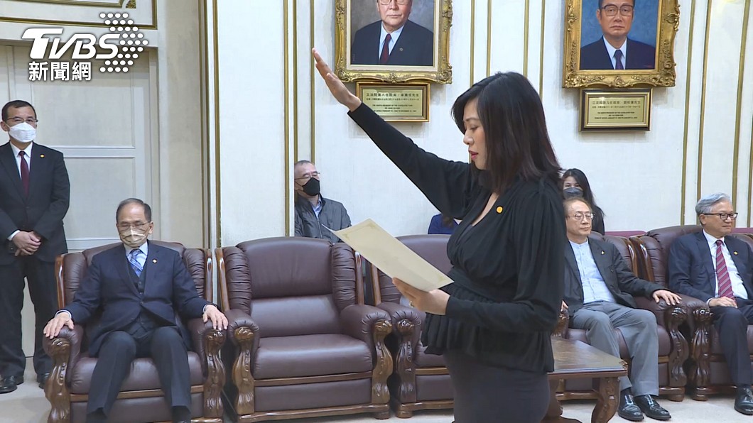 吳欣盈日前宣誓就職立委一職。(圖/TVBS資料畫面)