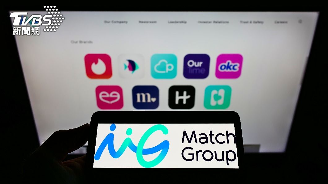 Match Group旗下有多個交友軟體。(示意圖/shutterstock達志影像)
