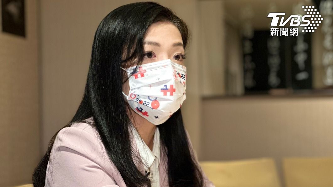 高虹安接受《TVBS新聞網》專訪。(圖/呂欣芷攝)