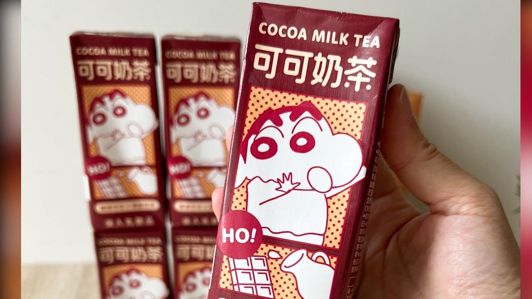 蠟筆小新可可奶茶也在這次巧克力大賞中限定開賣。(圖/業者提供)