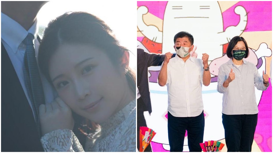 蔡英文「1句祝福」雞排妹新婚!綠大咖搶比賀詞 他還造句