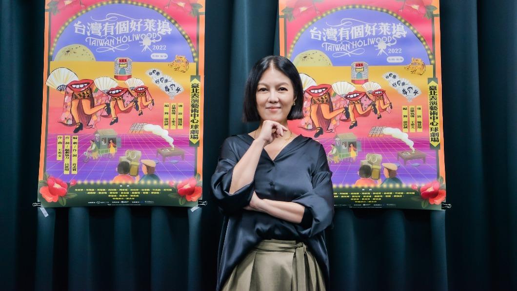 苗可麗為音樂劇《台灣有個好萊塢》宣傳。（圖／瘋戲樂工作室提供）
