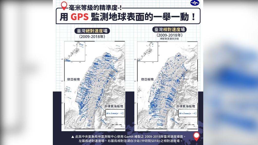 氣象局監測到台灣偷偷移動 學者:還在長高變瘦