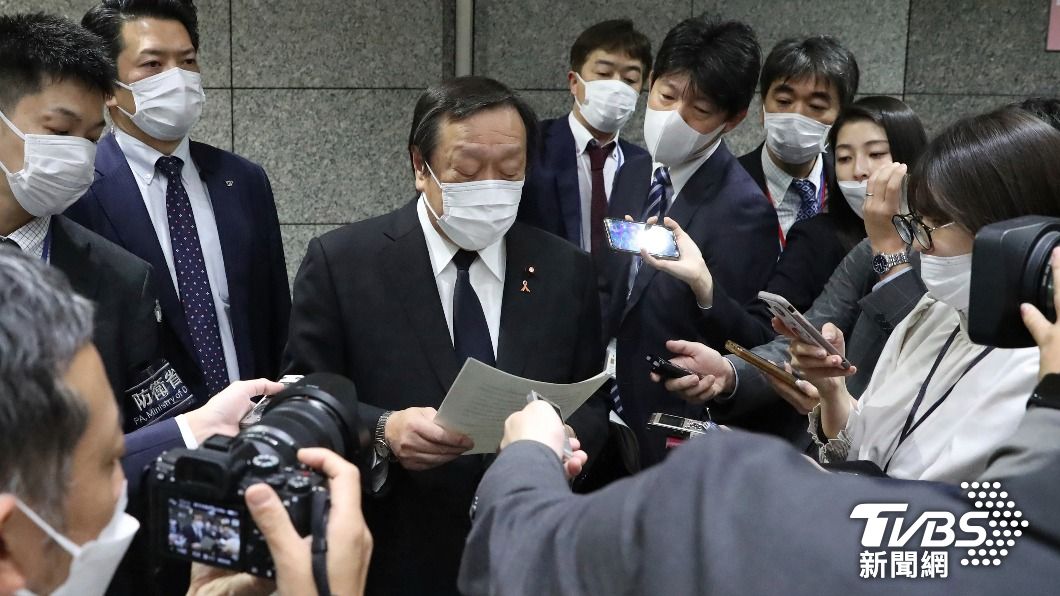 日本防衛大臣表示,經確認,該導彈最終消失在日本海的上空。(圖/達志影像美聯社)