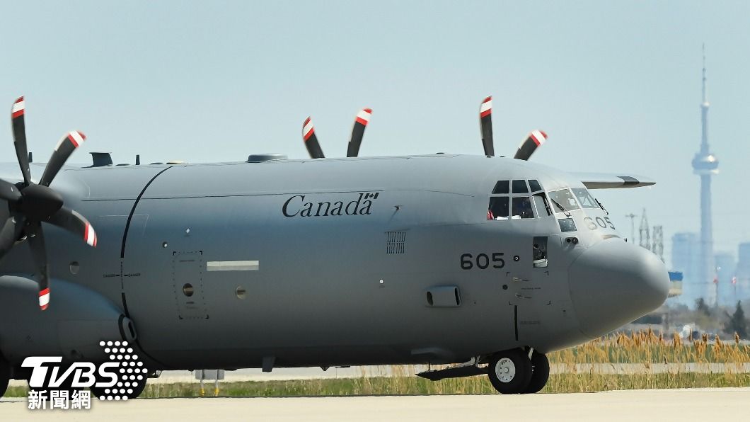 加拿大空軍麾下現役的C-130J運輸機。(圖/達志影像美聯社)