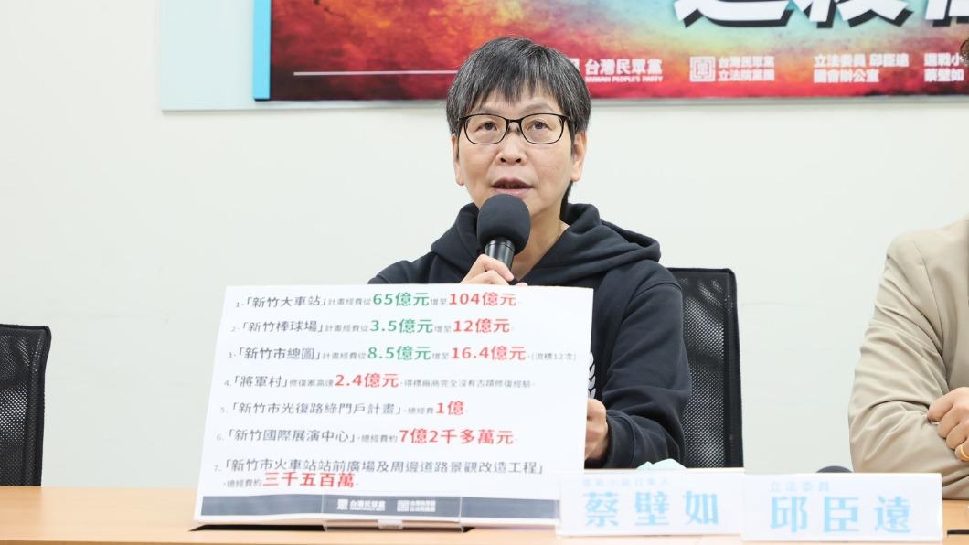 是她檢舉高虹安?蔡壁如批周玉蔻影射 怒喊2次「我提告」