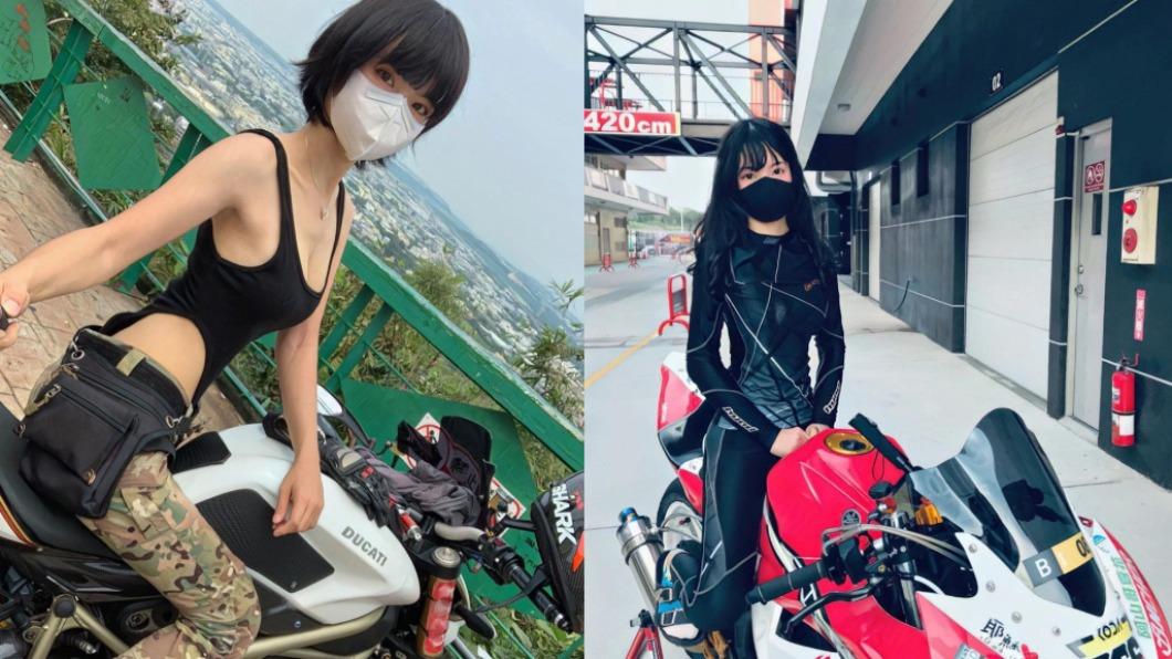 太兇！火辣女騎士駕馭「街頭幹架王」　車友噴鼻血暴動了