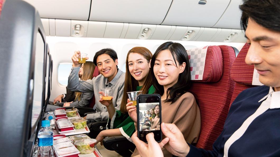 日本航空 經濟艙。(圖/日本航空提供)