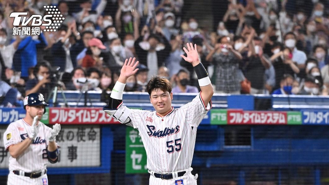 日本職棒選手村上宗隆,效力於東京養樂多燕子。(圖/達志影像美聯社)