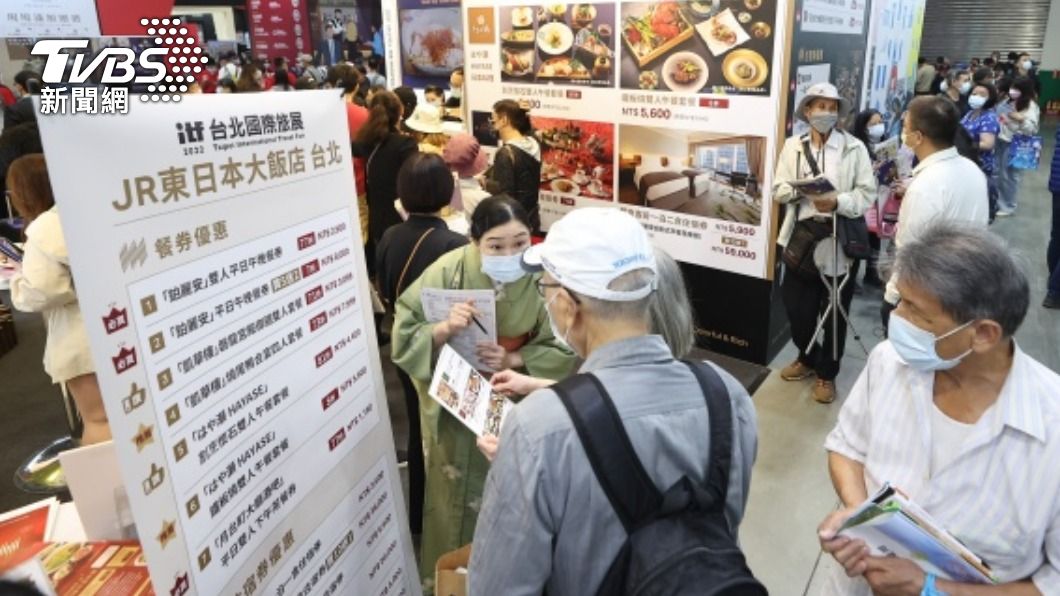人潮回來了!民眾瘋出國 旅展首日擠爆「較去年成長5成」