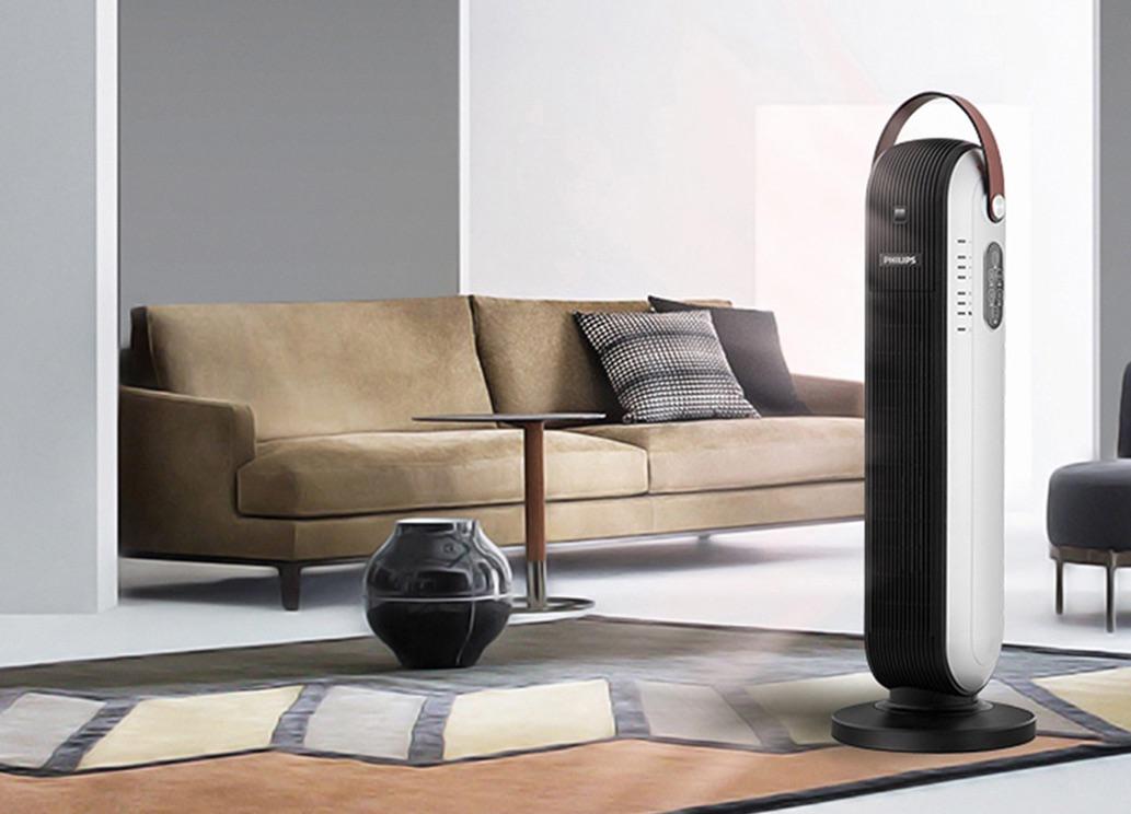PHILIPS 塔式暖風機(AHR2142FD)售價 3690 元。(圖/業者提供)