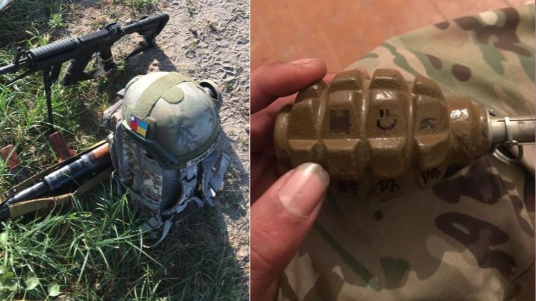 曾聖光遠赴烏克蘭擔任志願軍。(圖/翻攝自當事人臉書)