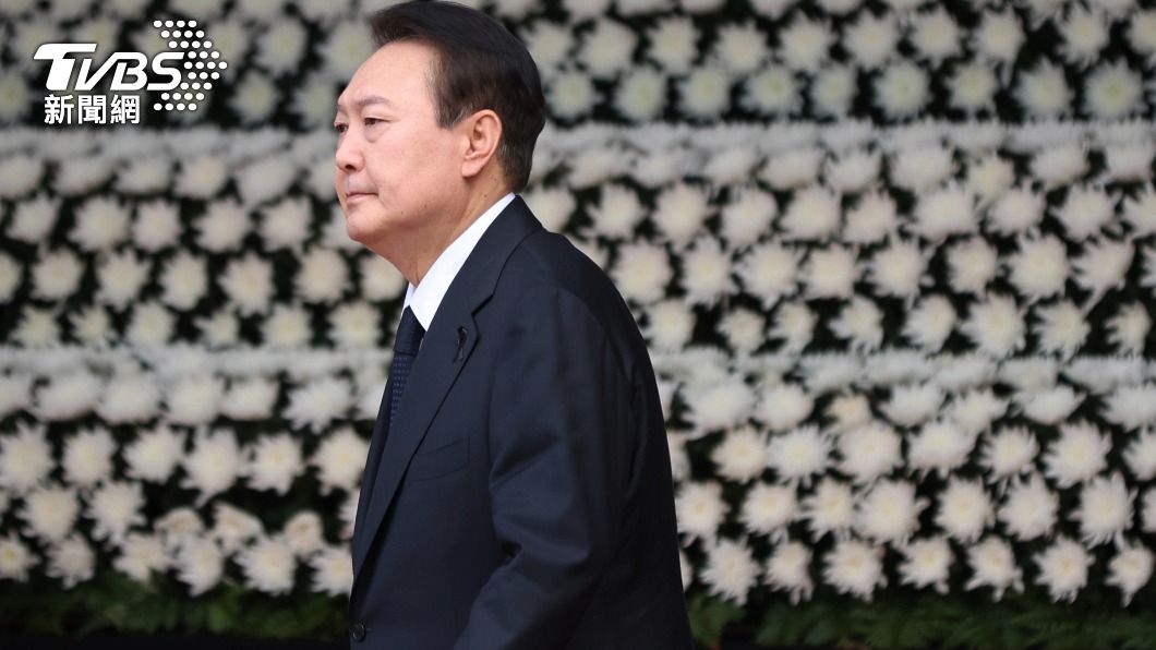 韓國總統尹錫悅首度對梨泰院慘案道歉。(圖/達志影像美聯社)