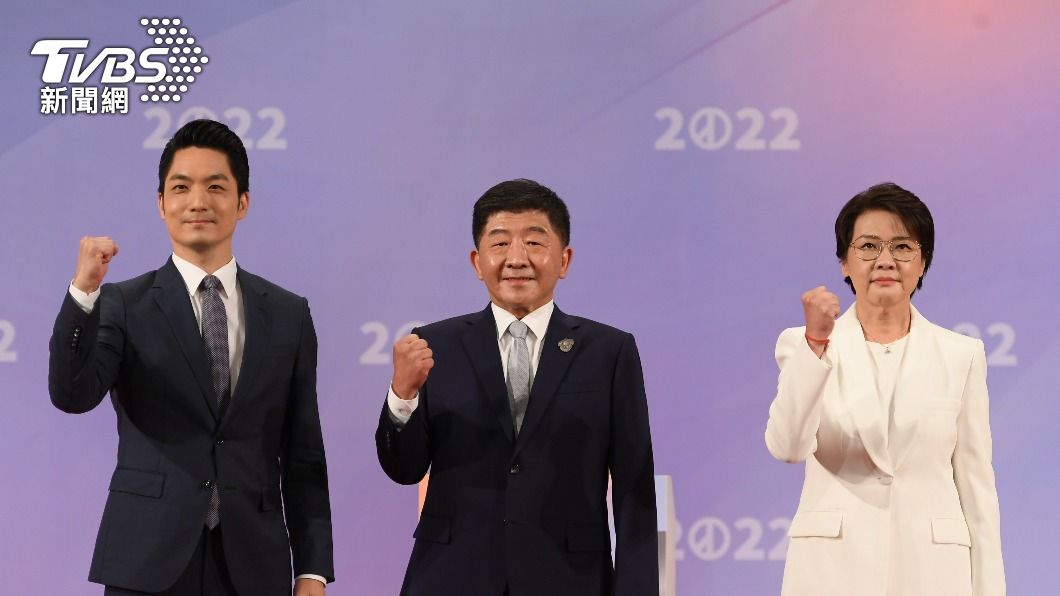 陳時中邀請對手蔣萬安、黃珊珊把信維大樓當作就任市長後的第一要務。（圖／TVBS）