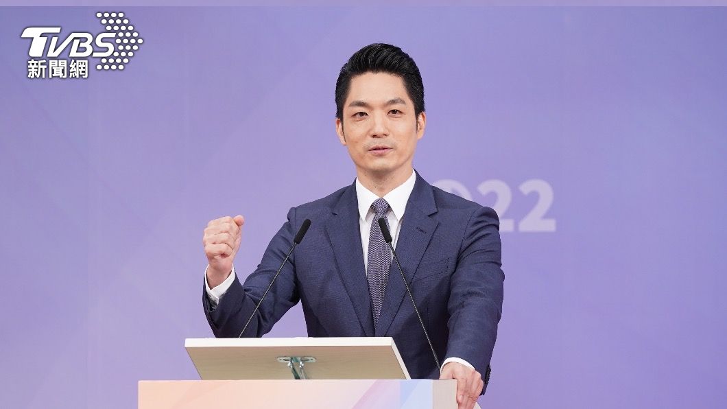國民黨台北市長候選人蔣萬安。(圖/TVBS)