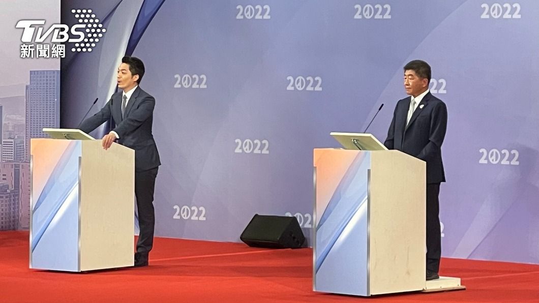 辯論現場/「抗中保台題」強攻綠營 蔣萬安意外反殺得分