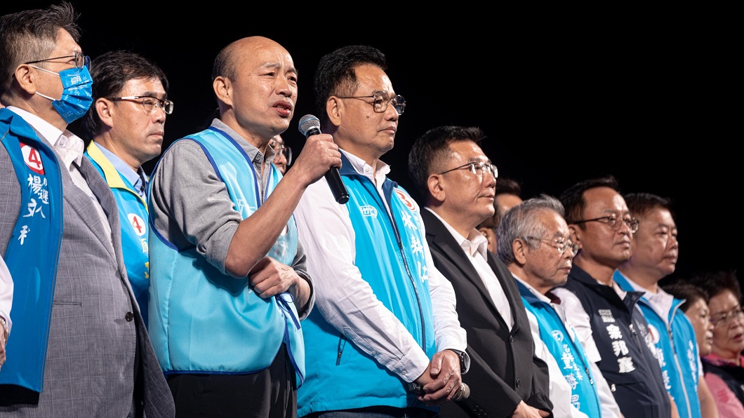 現身新竹站台林耕仁 韓國瑜回酸朱學恒:有人要把我打死