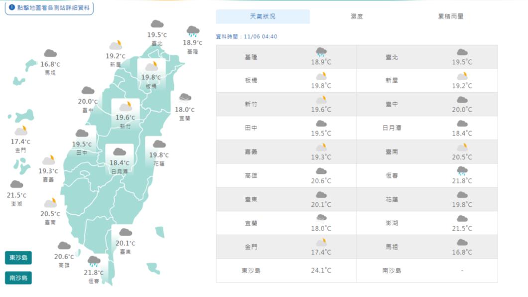 圖／中央氣象局