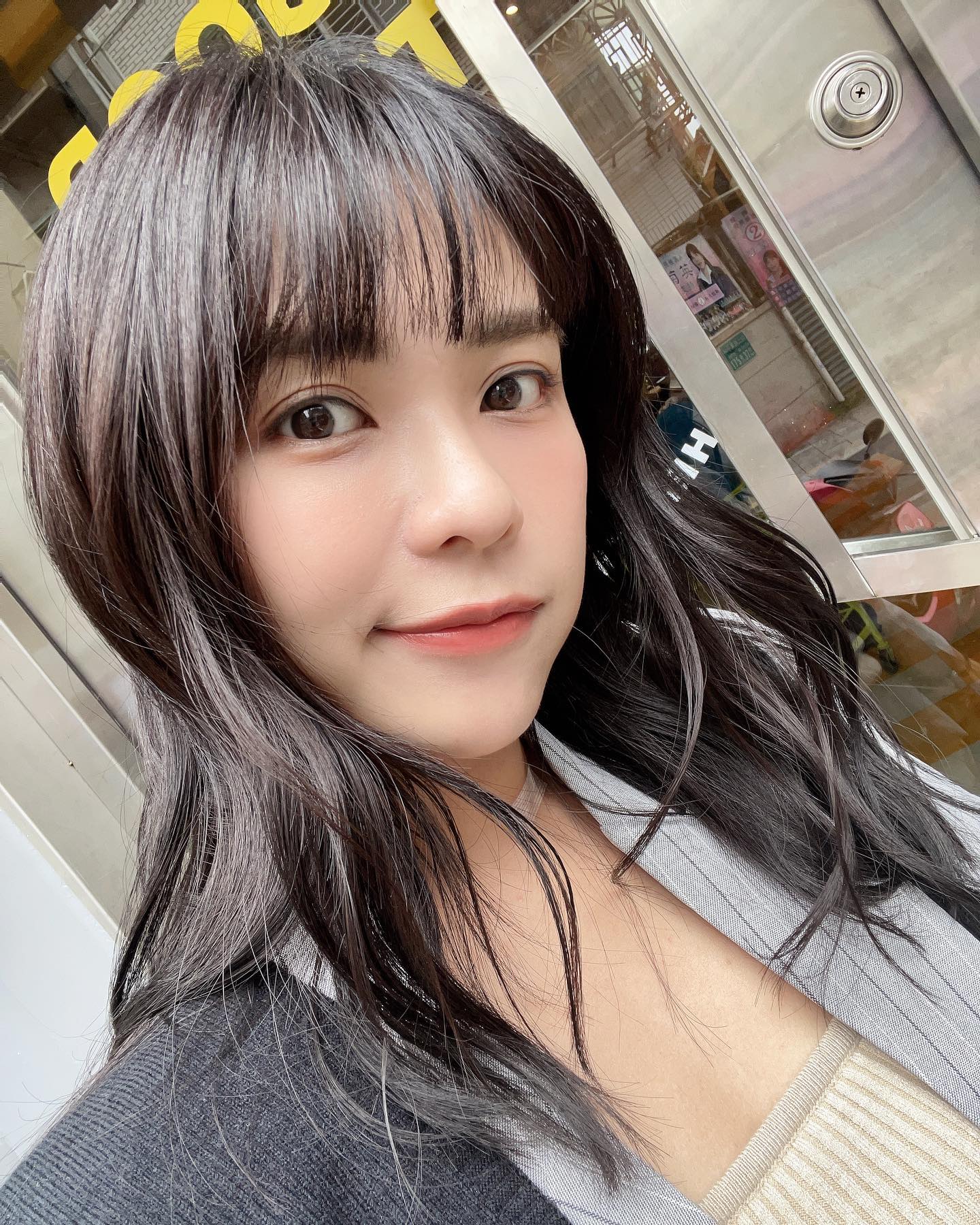 林萱瑜曬出黑髮新造型,氣色相當不錯。(圖/翻攝自林萱瑜臉書)
