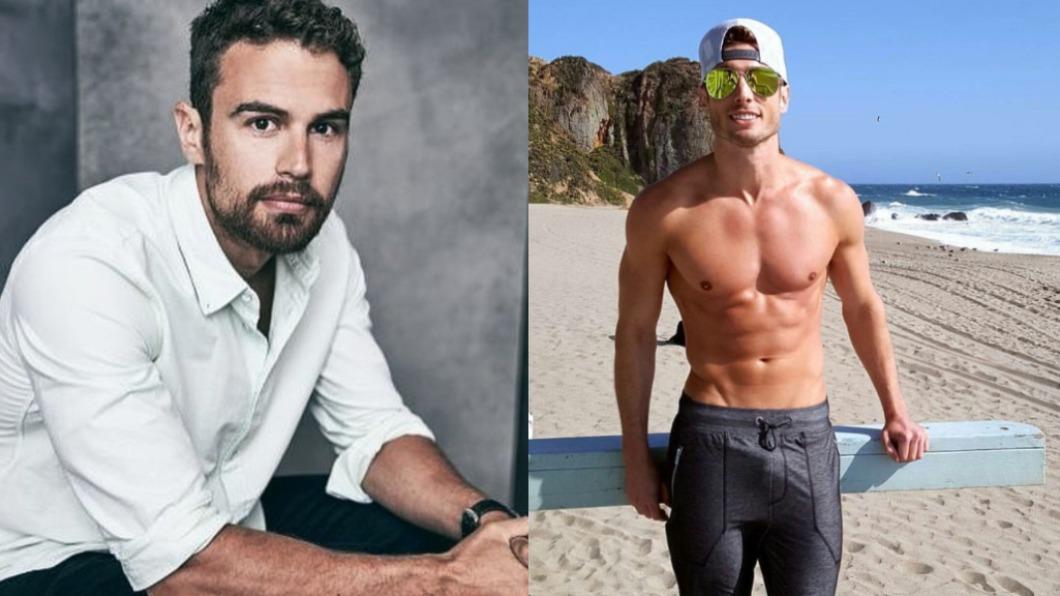 37歲男星席歐詹姆斯(Theo James)始終保持養眼好身材。(合成圖/翻攝自Theo James IG)