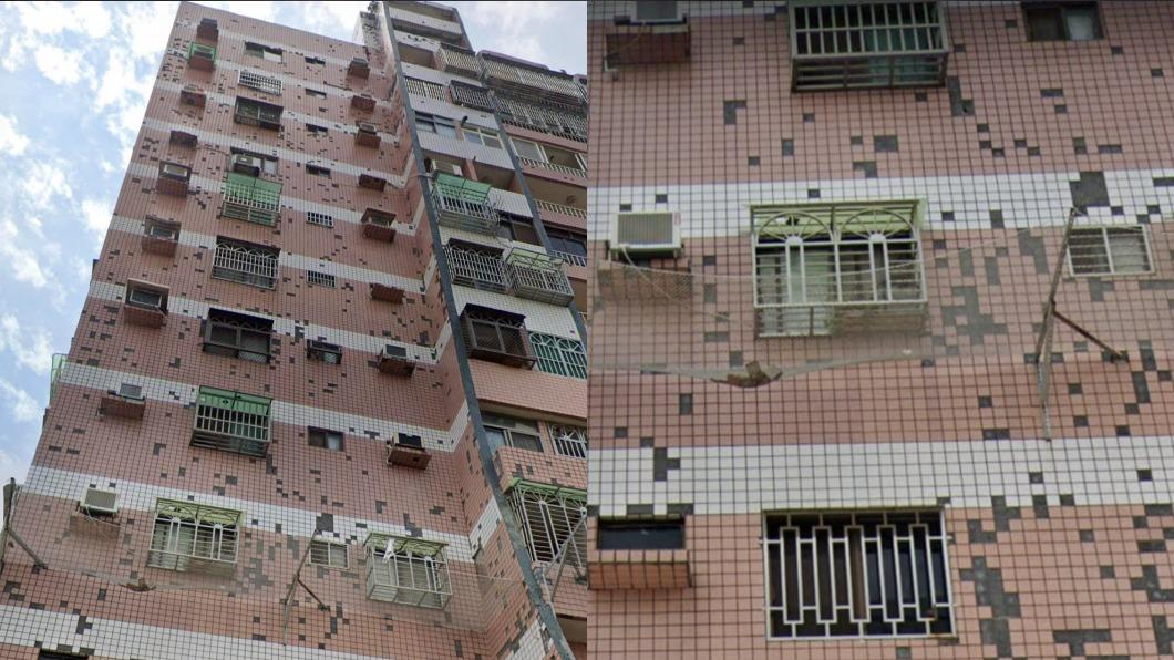 大樓正在格式化…他曬公寓恐怖外牆 網驚:現實版踩地雷?