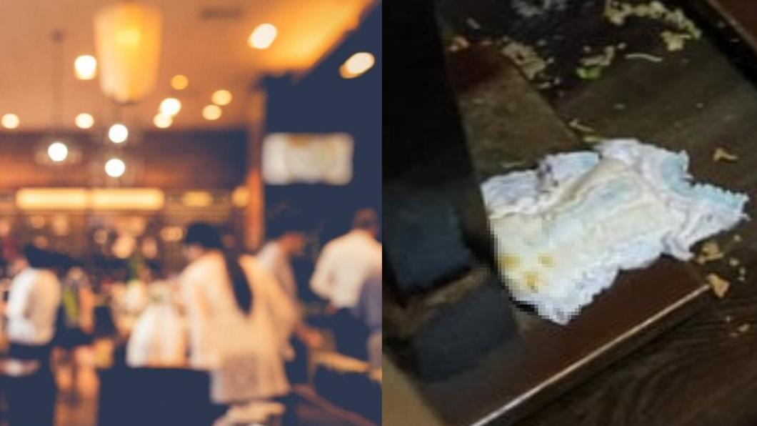 孩子用餐「滿地食物殘渣+沾屎尿布」 員工嘆:遇過最扯的