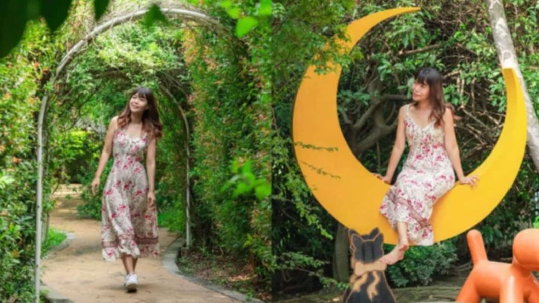 打卡叢林迷宮、童話森林。(圖/我不是黃臉婆,我是韓國黃太太提供)