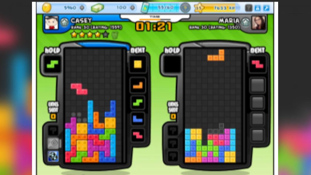 Tetris Battle。(圖/翻攝自巴哈姆特)