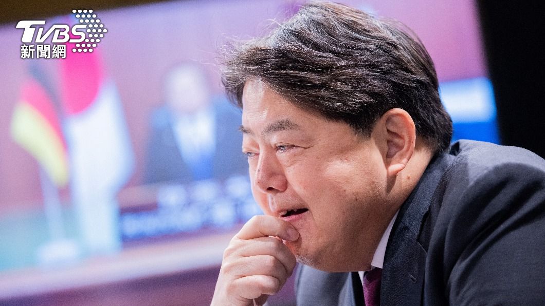 日本現任外務大臣林芳正。(圖/達志影像路透社)